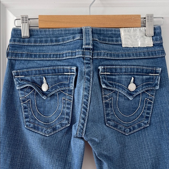 True Religion Denim - True Religion Beccy straight legs jeans size 24